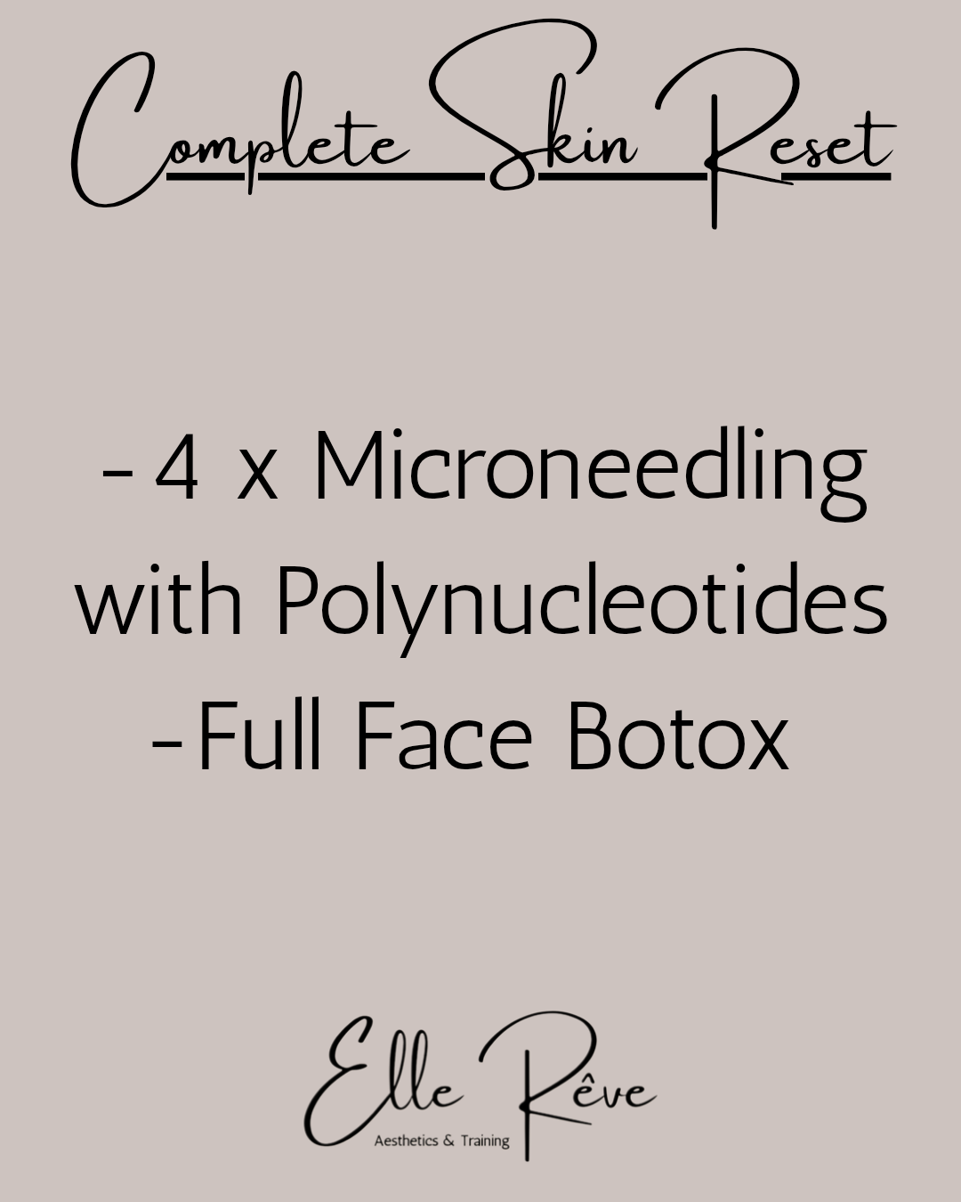 Complete Skin Reset