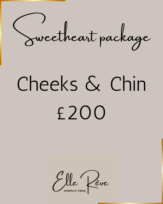 Cheeks and chin filler