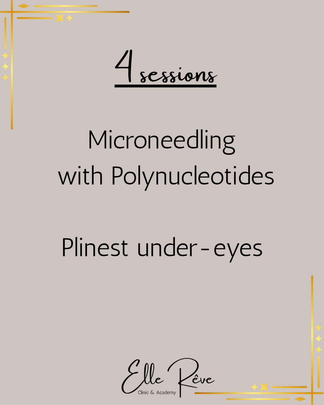 Microneedling & Polynucleotides undereyes